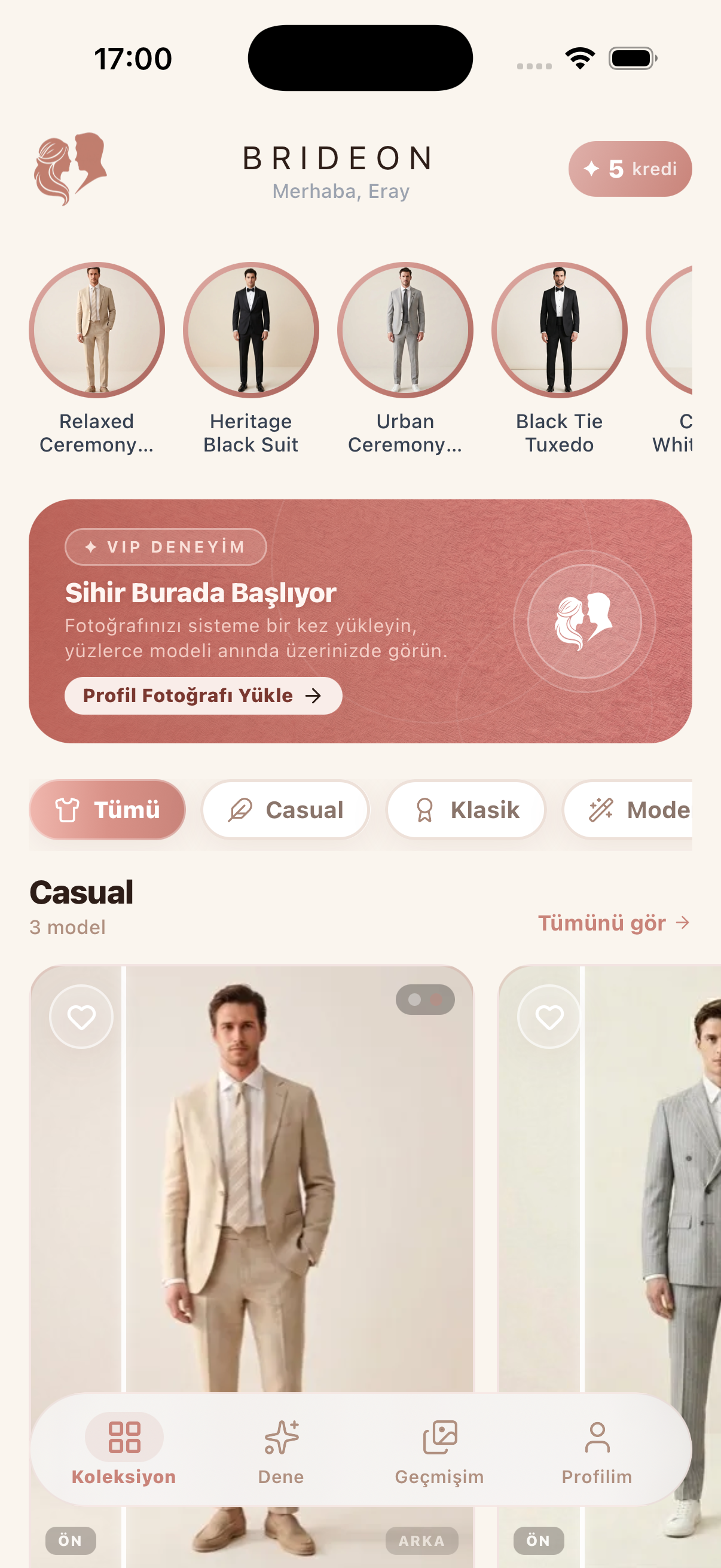 Erkek Koleksiyon